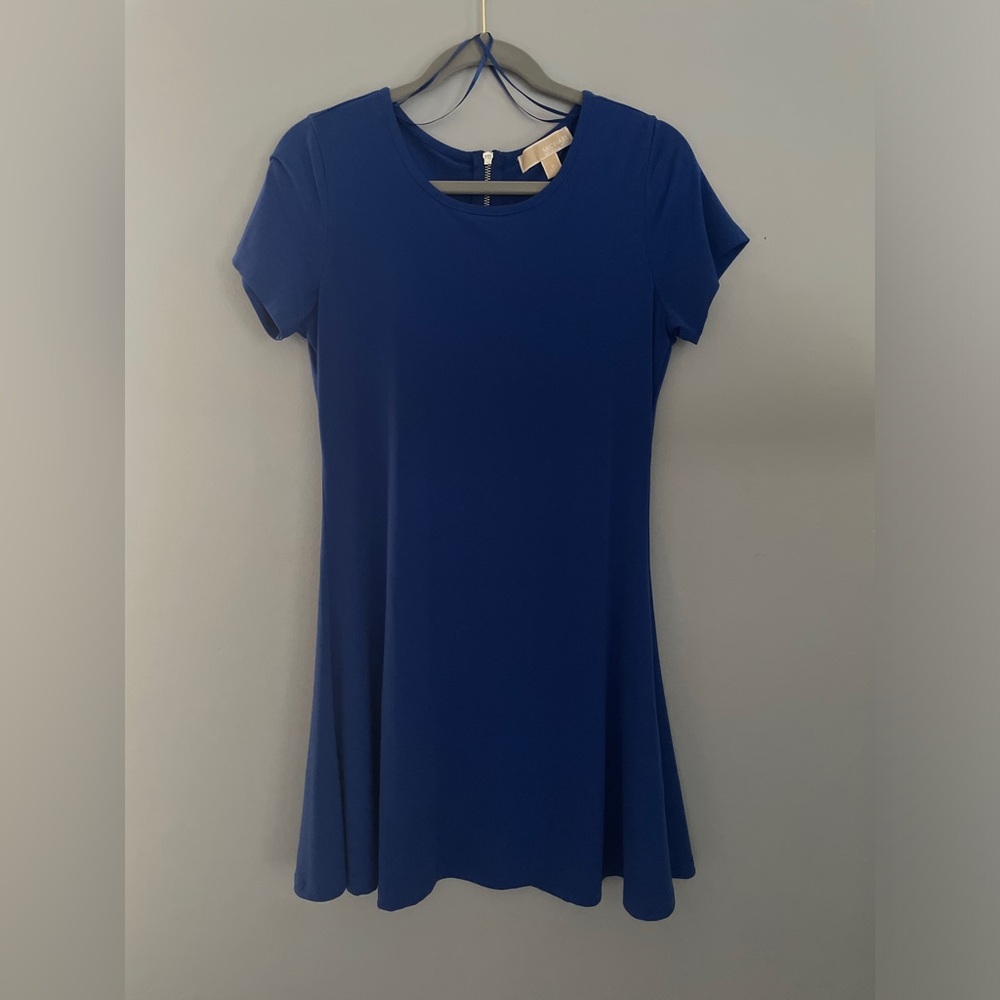 Michael Kors Royal Blue Shift Dress - Picture 4 of 6